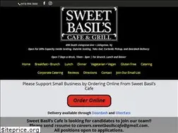 Sites similar to sweetbasilscafe.com