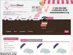 Sites similar to sweetdecor.org