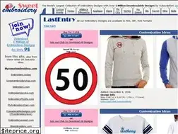 Sites similar to sweetembroidery.com