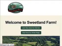 Sites similar to sweetlandfarmvt.com