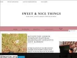Sites similar to sweetnicethings.nl