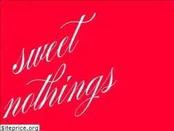 Sites similar to sweetnothings.site