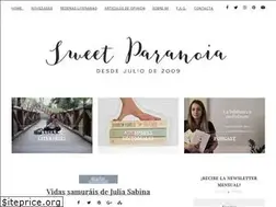 Sites similar to sweetparanoia.com