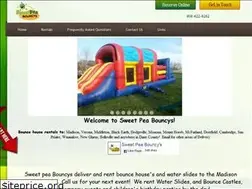 Sites similar to sweetpeabouncys.com