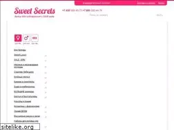 Sites similar to sweetsecrets.ru