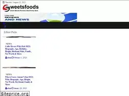 Sites similar to sweetsfoods.com