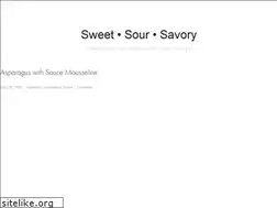 Sites similar to sweetsoursavory.com