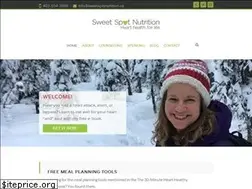 Sites similar to sweetspotnutrition.ca