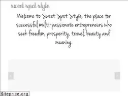 Sites similar to sweetspotstyle.com