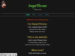 Sites similar to sweptthr.one