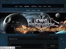 Sites similar to swgprophecy.com