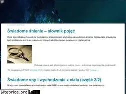 Sites similar to swiadomesnienie.pl