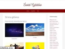 Sites similar to swiatcytatow.pl