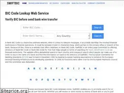 Sites similar to swiftbic.com