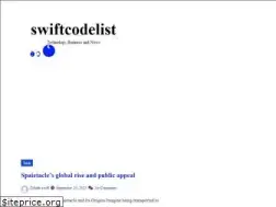 Sites similar to swiftcodelist.com