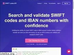 Sites similar to swiftcodesapi.com