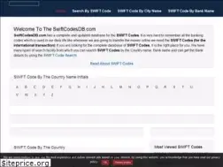 Sites similar to swiftcodesdb.com