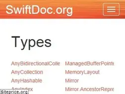 Sites similar to swiftdoc.org