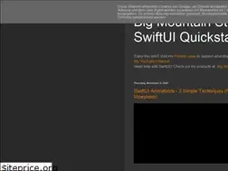 Sites similar to swiftquickstart.blogspot.com