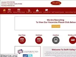 Sites similar to swiftvalleycoaches.com