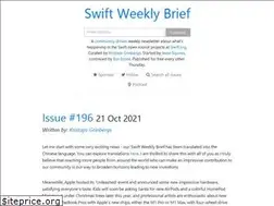 Sites similar to swiftweeklybrief.com