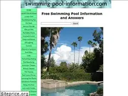Sites similar to swimming-pool-information.com