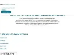 Sites similar to swimmingwithdolphins.co.nz