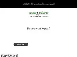 Sites similar to swingsandbilliards.com