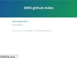Sites similar to swisnl.github.io