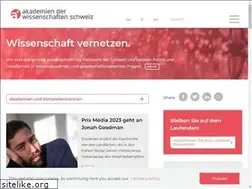 Sites similar to swiss-academies.ch