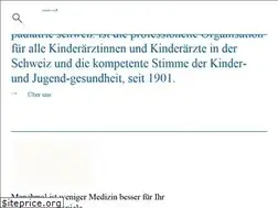 Sites similar to swiss-paediatrics.org