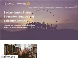 Sites similar to swiss-private-education.com