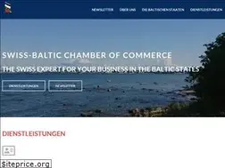 Sites similar to swissbalticchamber.com
