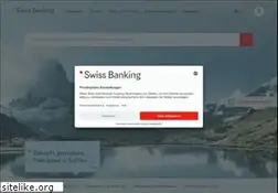 Sites similar to swissbanking.org