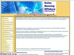 Sites similar to swissbankingoffshore.com