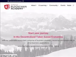 Sites similar to swissblockchain.academy