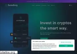Sites similar to swissborg.com
