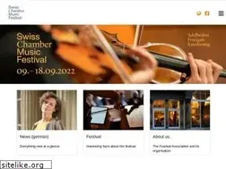 Sites similar to swisschambermusicfestival.ch