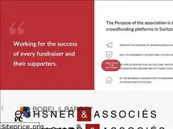Sites similar to swisscrowdfundingassociation.ch