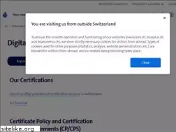 Sites similar to swissdigicert.ch