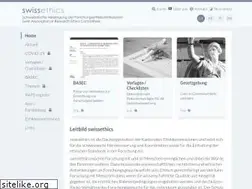 Sites similar to swissethics.ch