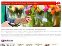 Sites similar to swissflowerdelivery.ch