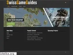 Sites similar to swissgameguides.com