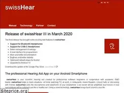 Sites similar to swisshear.com