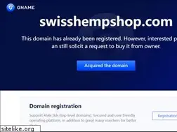 Sites similar to swisshempshop.com