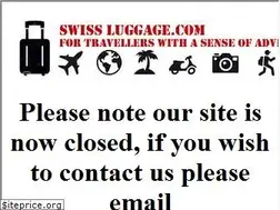 Sites similar to swissluggage.com