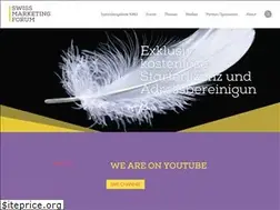 Sites similar to swissmarketingforum.ch