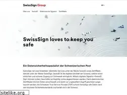 Sites similar to swisssign-group.com