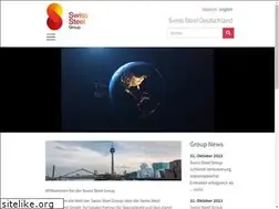 Sites similar to swisssteel-international.de