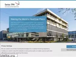 Sites similar to swisstph.ch